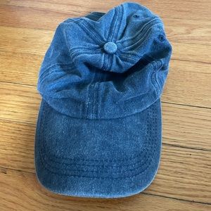 Navy ball cap hat